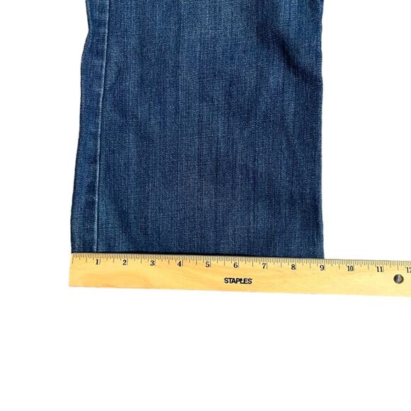 American Eagle Women Favorite Boyfriend Fit Size 6 Distressed Medium Wash Denim - Picture 6 of 12